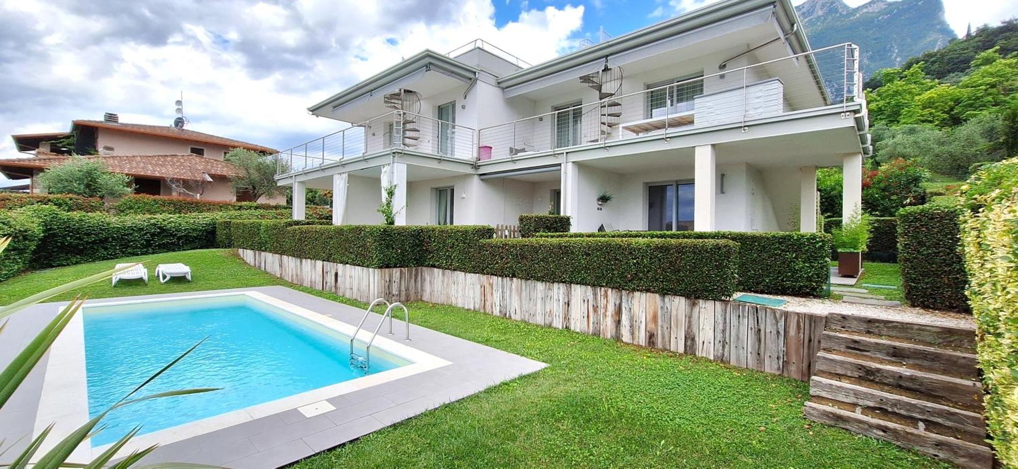 Residence Olivi - Panorama Lake View, Pool, Terrace, Garden, Wifi 토스콜라노마데노 외부 사진